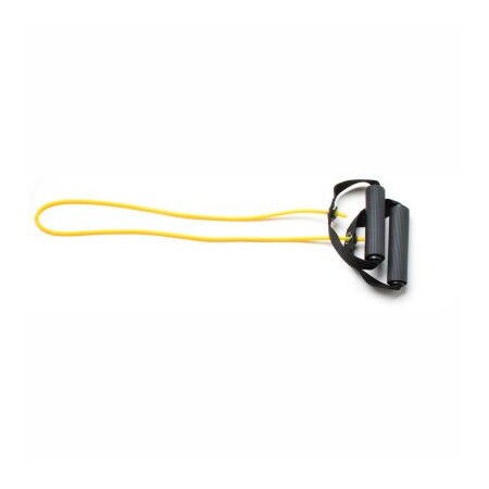 Fabrication Enterprises CanDo Exercise Tubing with Handles, Yellow, 36" 1333775